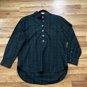 J. Crew dress shirt jeweled buttons size 4